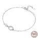 925 Sterling Silver Ring Bracelet For Women