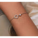 925 Sterling Silver Ring Bracelet For Women