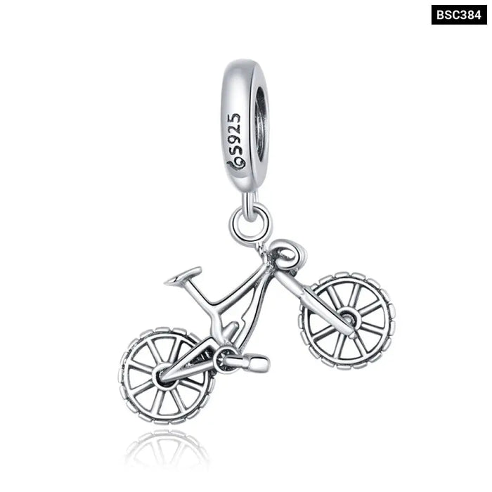 925 Sterling Silver Off-road Vehicle Charms For Women