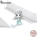 925 Sterling Silver Snow Fairy Charm For Plated Platinum