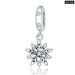 925 Sterling Silver Snow Fairy Charm For Plated Platinum