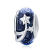 925 Sterling Silver Universe Series Star & Moon Beads Blue