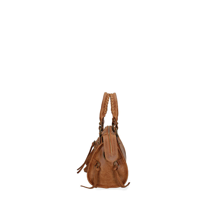 Roberta Rossi 6091 Marrone Shoulder Bags For Women Brown