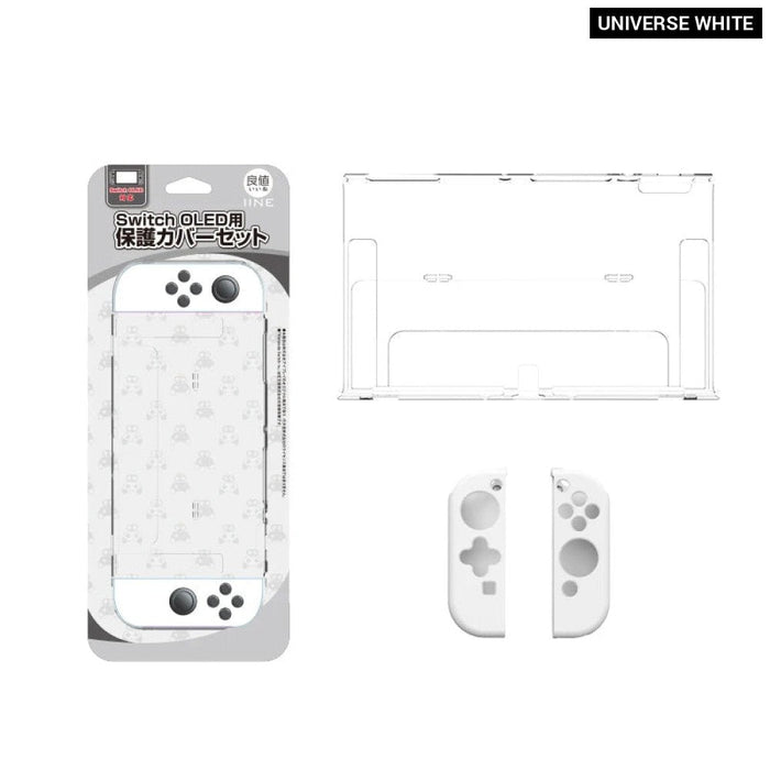 Switch Shockproof Tpu Case Cover Console White Protective Case Compatible Nintendo Switch Oled