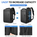 Mens 17 Inch Expandable Laptop Backpack with Usb Charging