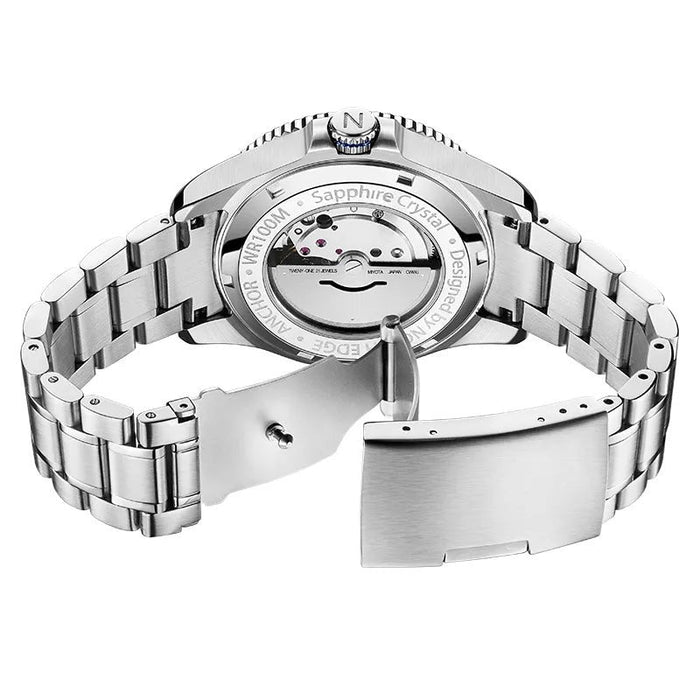 Mens 42mm Sapphire Glass Miyota 8215 Waterproof Mechanical Wrist Watch