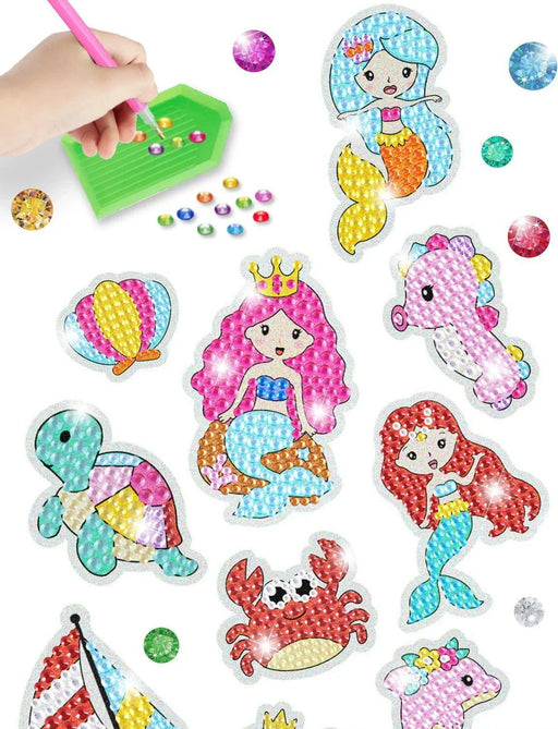 Diy Unicorn Mermaid Diamond Painting Sticker