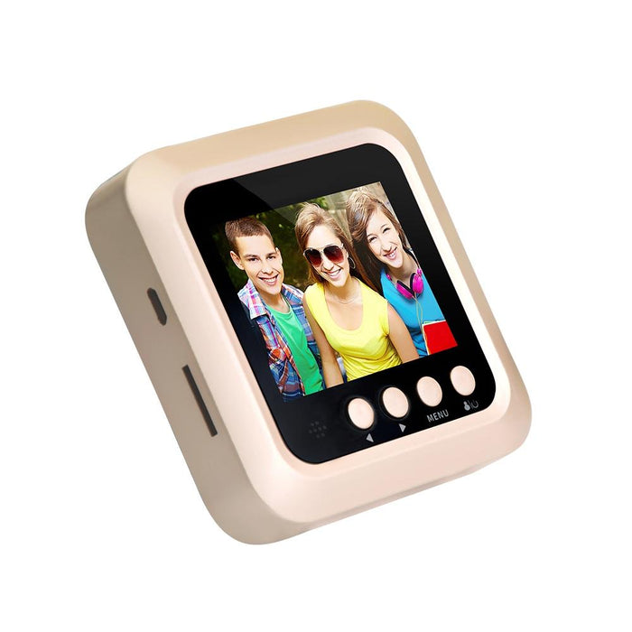 2.4 Inch Screen 2.0Mp Security Camera No Disturb Peephole Viewer Doorbell Support Tf Card / Night Vision / Video Recording