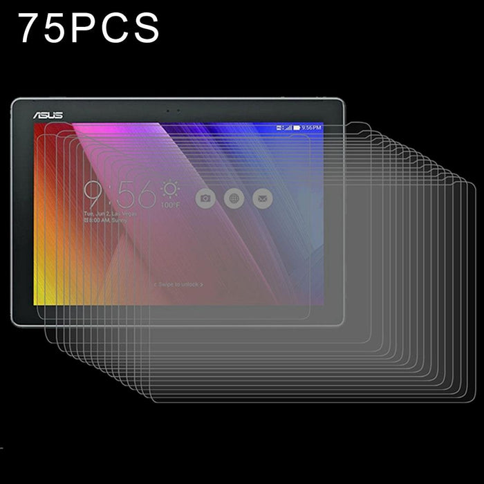 75 Pcs For Asus Zenpad 10 / Z300 0.3Mm 9H Hardness Tempered Glass Screen Film