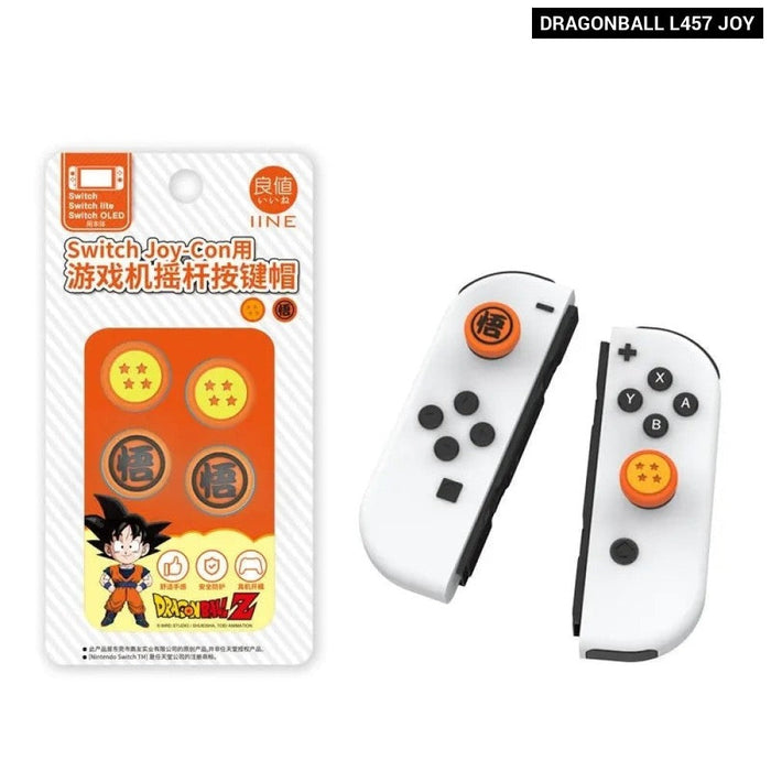 Silicone Non-Slip Cap Case Thumb Grips Cover Analog Thumb Stick Joystick Caps Compatible Nintendo Switch For Joypad