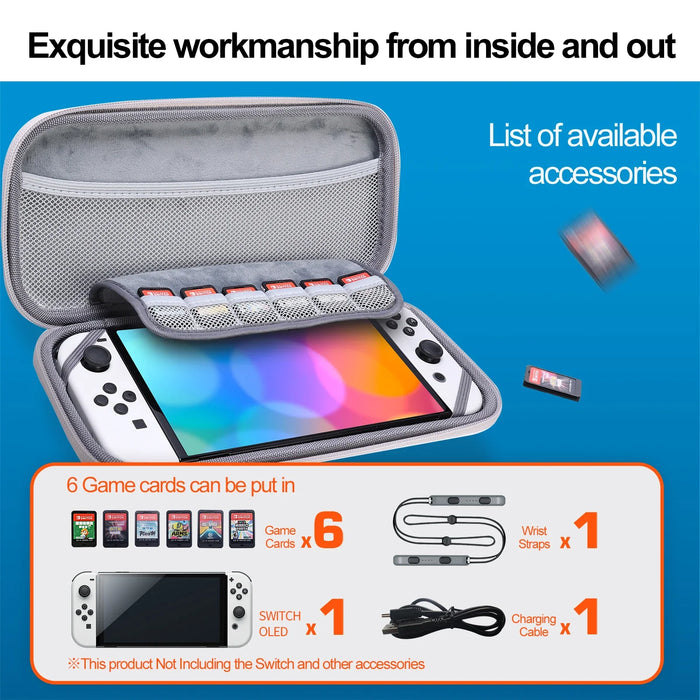Pc Hard Carry Case Storage Bag Update Protection Pc Bag Compatible Nintendo Switch Oled