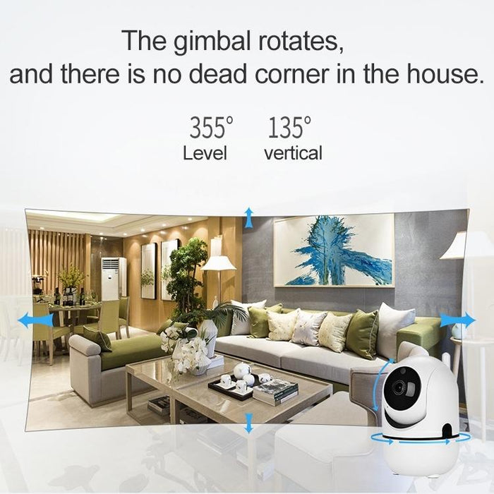 Intelligent Tracking Monitor Mobile Phone Remote Wireless Network Wifi Camera Cloud Storage Intelligent Shaking Head Network Camera