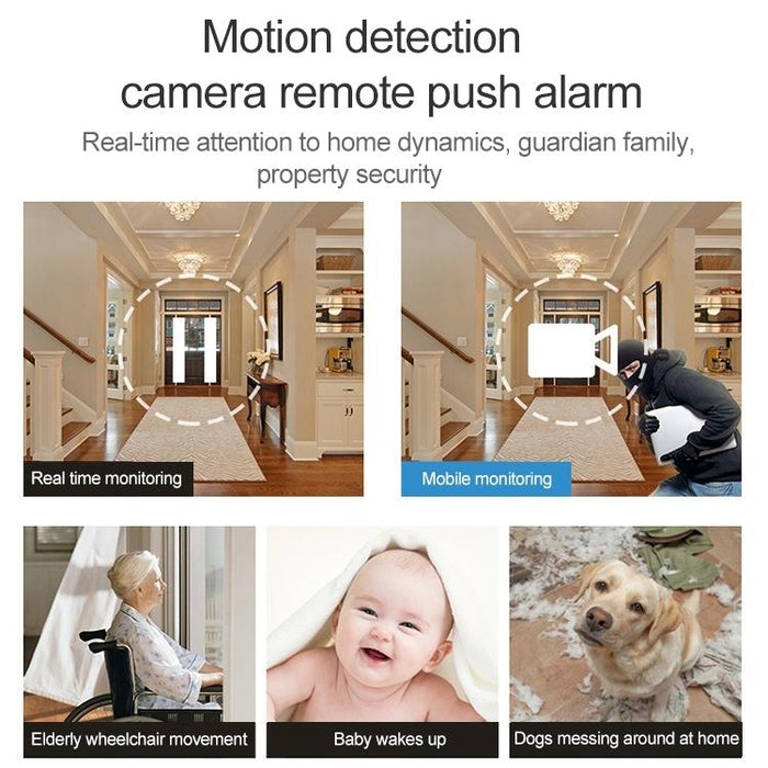 Intelligent Tracking Monitor Mobile Phone Remote Wireless Network Wifi Camera Cloud Storage Intelligent Shaking Head Network Camera