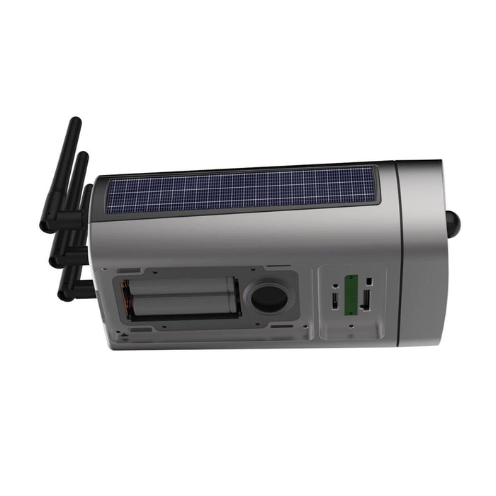 T8 1080P Full Hd Solar Battery Ultra Low Power Sound Light Alarm Network Camera Support Motion Detection Night Vision Two Way Audio Tf Card