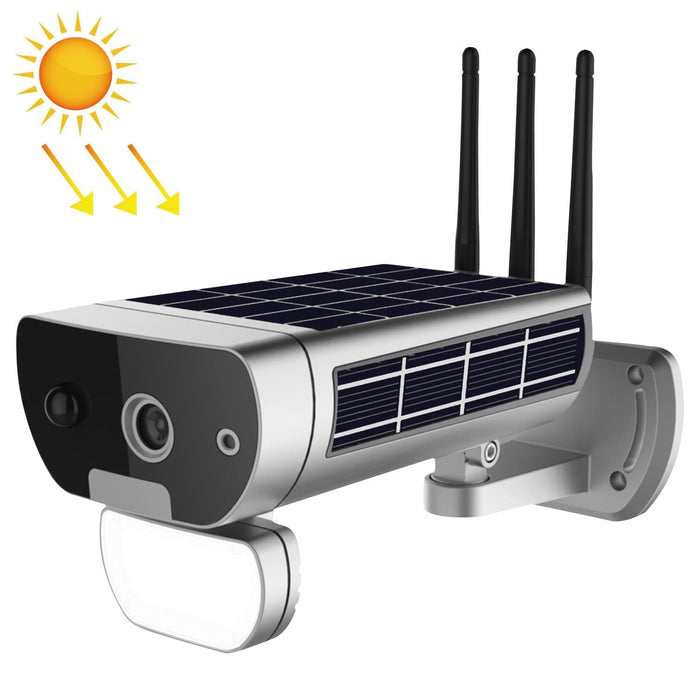 T8 1080P Full Hd Solar Battery Ultra Low Power Sound Light Alarm Network Camera Support Motion Detection Night Vision Two Way Audio Tf Card