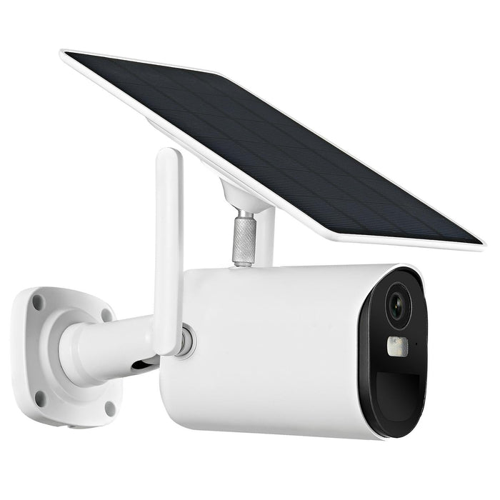 1080P Full Hd Solar Powered Wifi Camera Support Motion Detection Night Vision Two Way Audio Tf Card