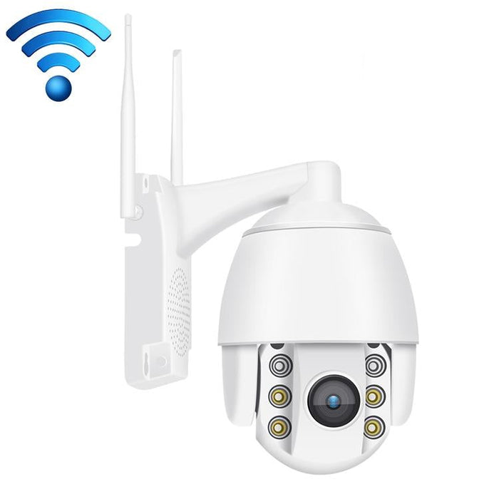 1080P Hd 360 Degrees Panoramic Wifi Day And Night Full-Colour Ip66 Waterproof Smart Camera Support Motion Detection / Two-Way Voice / Tf Card