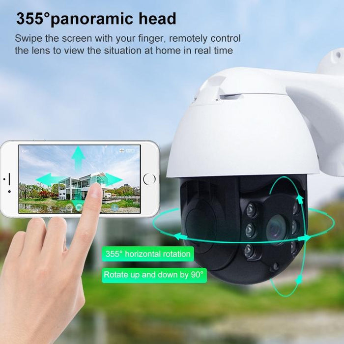 1080P Ip65 Waterproof Wifi Smart Camera Support Motion Detection / Tf Card / Two-Way Voice