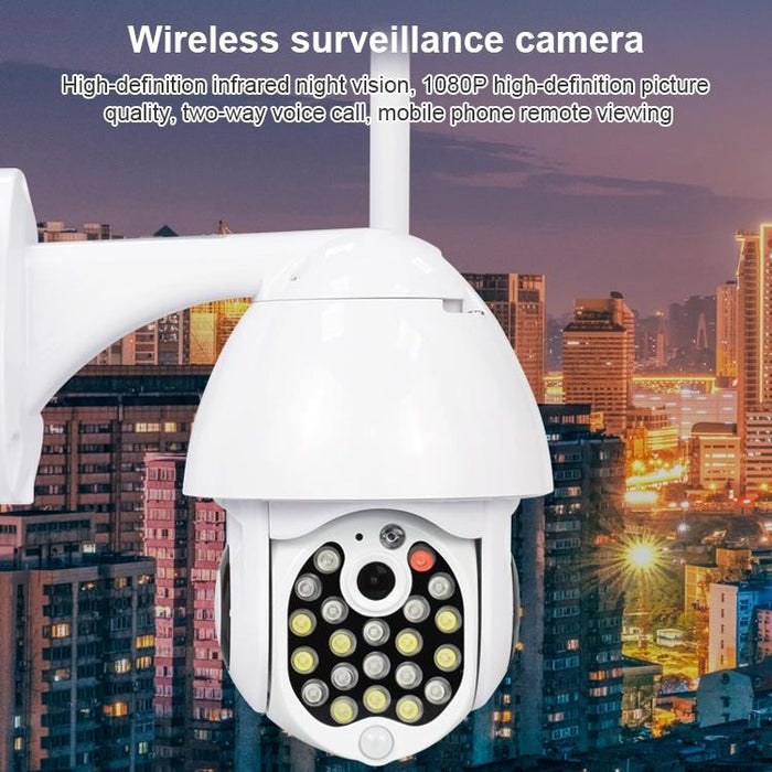 2 Million Pixels Wifi High-Definition Surveillance Camera Outdoor Dome Camera Support Night Vision & Two-Way Voice & Motion Detection