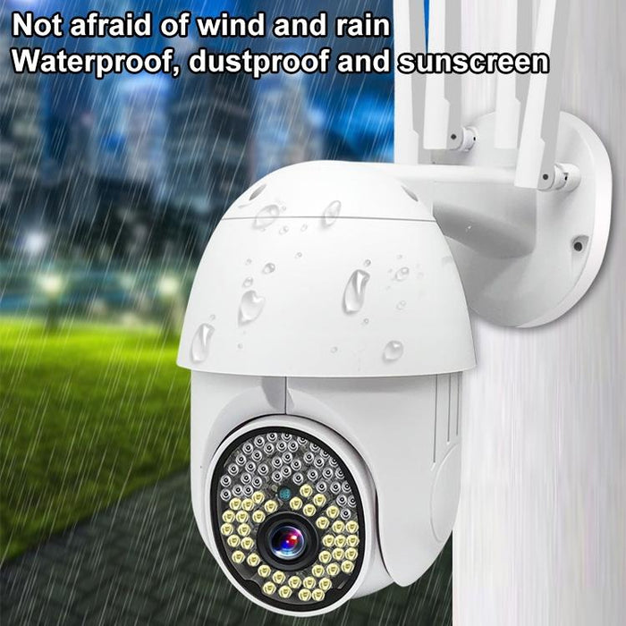 1080P Wifi High-Definition Surveillance Camera Outdoor Dome Camera Support Night Vision & Two-Way Voice & Motion Detection