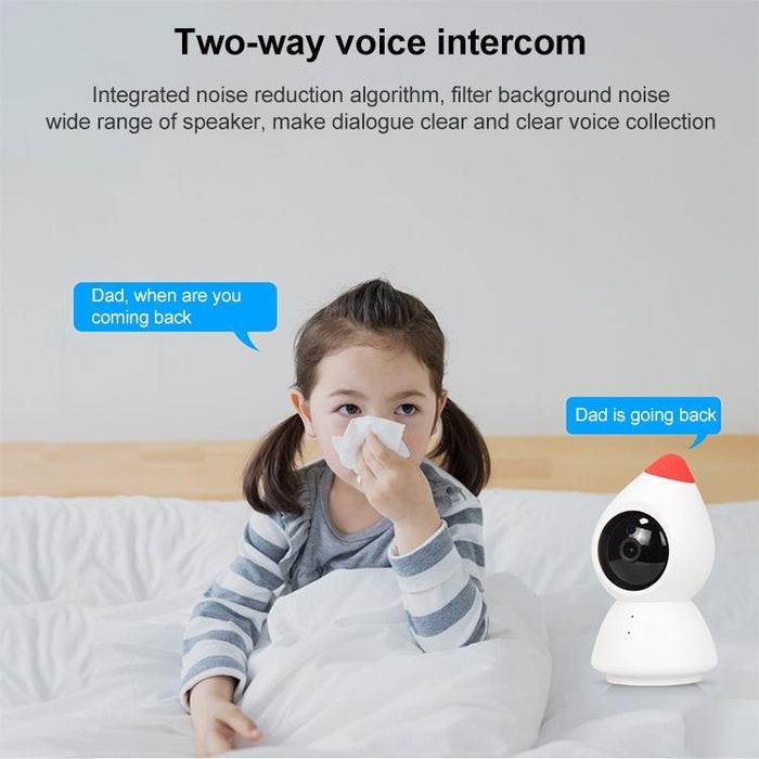 2 Million Pixels Hd Wireless Indoor Home Little Red Riding Hood Camera Support Motion Detection & Infrared Night Vision & Micro Sd Card