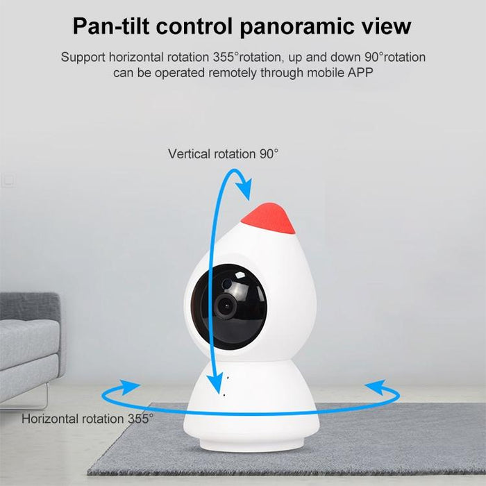 2 Million Pixels Hd Wireless Indoor Home Little Red Riding Hood Camera Support Motion Detection & Infrared Night Vision & Micro Sd Card