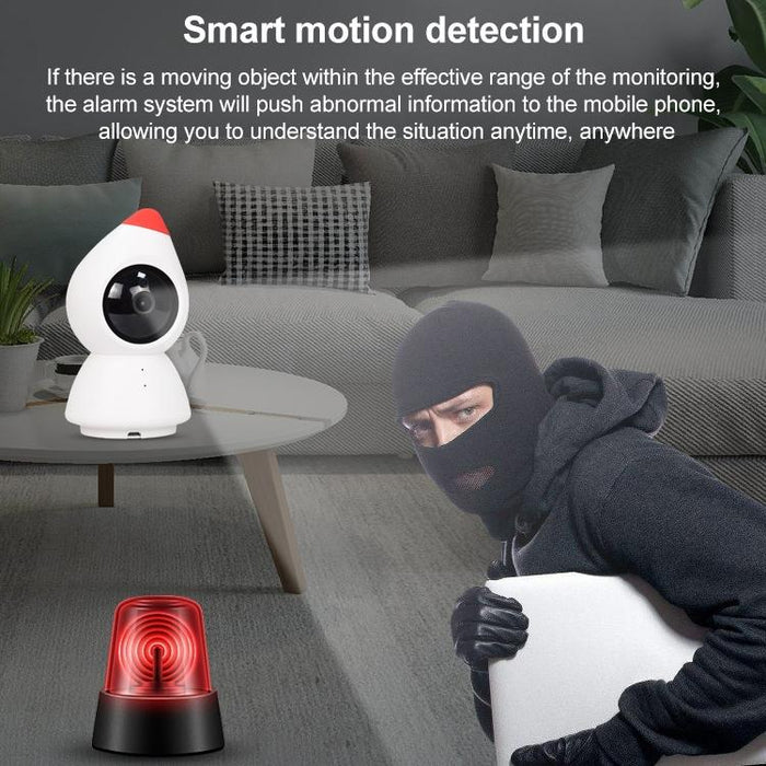 2 Million Pixels Hd Wireless Indoor Home Little Red Riding Hood Camera Support Motion Detection & Infrared Night Vision & Micro Sd Card