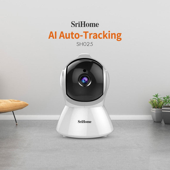 2.0 Million Pixels 1080P Hd Ai Auto-Tracking Ip Camera Support Two Way Audio / Motion Tracking / Humanoid Detection / Night Vision / Tf Card