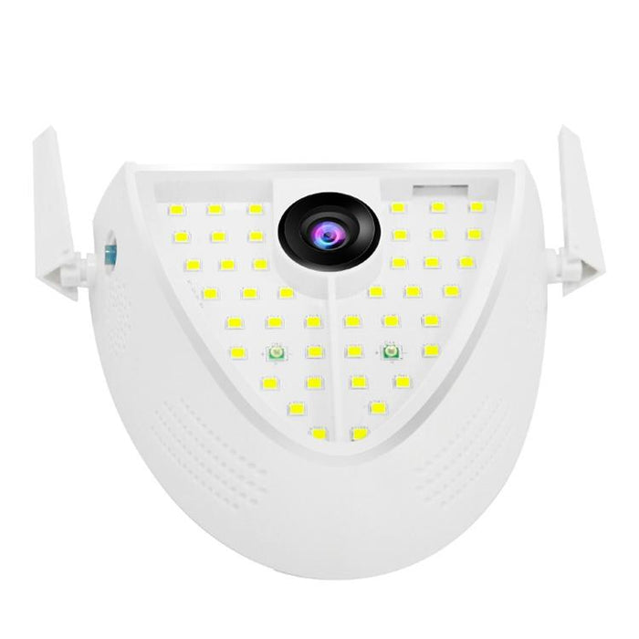 2.0 Megapixel 42 Leds Garden Light Smart Camera Support Motion Detection / Night Vision / Voice Intercom / Tf Card