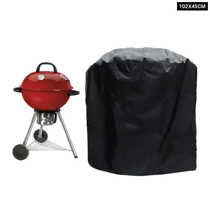 Black Waterproof BBQ Accessories Grill Cover Anti Dust Rain Gas Charcoal Electric Barbeque Grill Barbecue Supplies