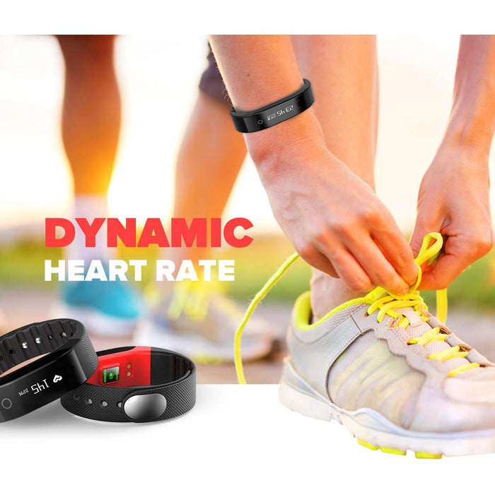 Waterproof Fitness Tracker Heart Rate Monitor