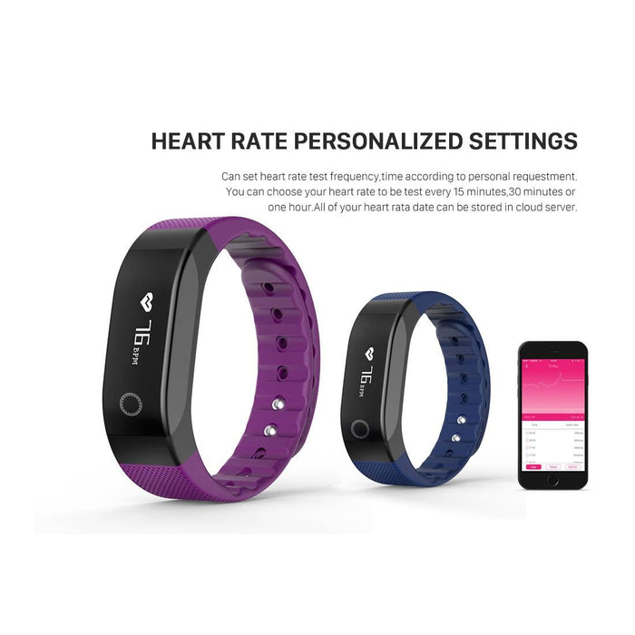 Waterproof Fitness Tracker Heart Rate Monitor