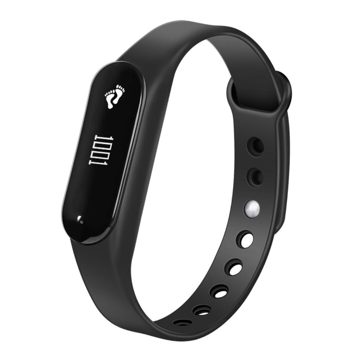 Oled Bluetooth Smart Bracelet Heart Rate Pedometer Sleep Monitor Calls Alarm Anti Lost Android/Ios Compatible