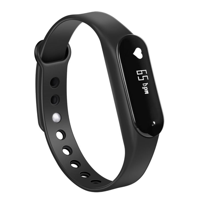 Oled Bluetooth Smart Bracelet Heart Rate Pedometer Sleep Monitor Calls Alarm Anti Lost Android/Ios Compatible