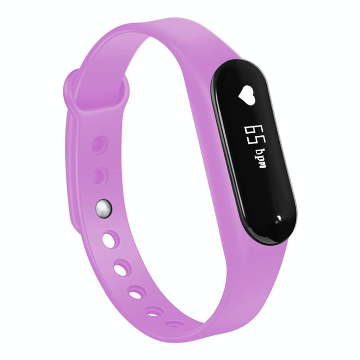 Oled Bluetooth Smart Bracelet Heart Rate Pedometer Sleep Monitor Calls Alarm Anti Lost Android/Ios Compatible