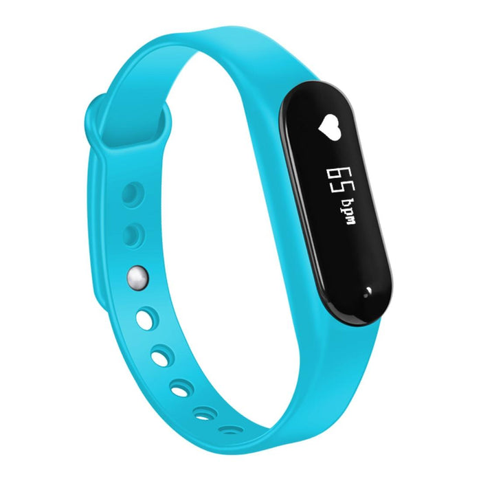 Oled Bluetooth Smart Bracelet Heart Rate Pedometer Sleep Monitor Calls Alarm Anti Lost Android/Ios Compatible