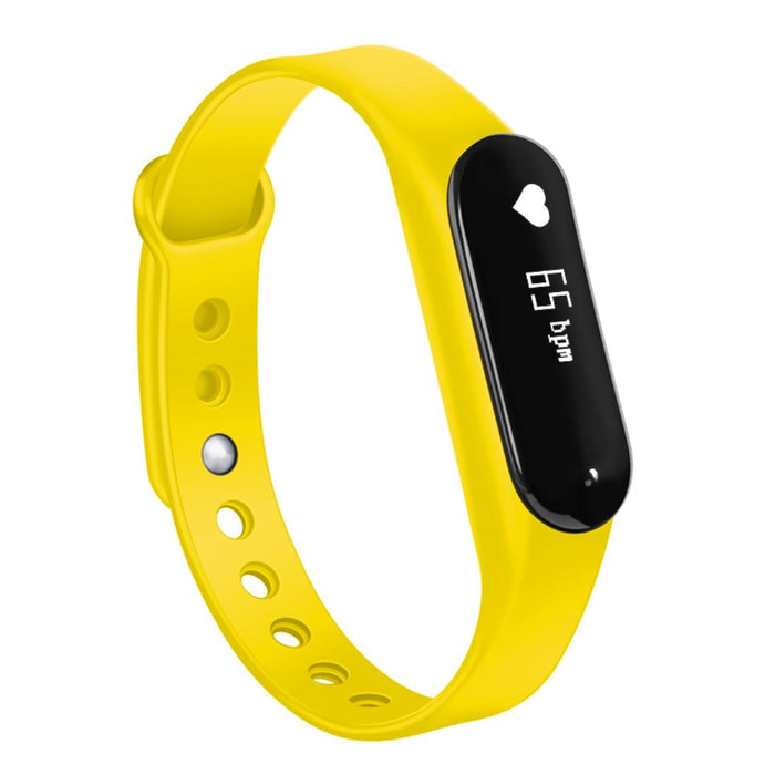 Oled Bluetooth Smart Bracelet Heart Rate Pedometer Sleep Monitor Calls Alarm Anti Lost Android/Ios Compatible