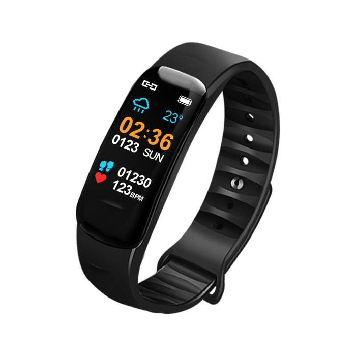 Smart Bracelet With Call Reminder Hr / Bp Monitoring Sleep / Sedentary Tracking And Remote Control
