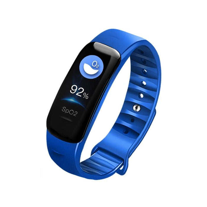 Smart Bracelet With Call Reminder Hr / Bp Monitoring Sleep / Sedentary Tracking And Remote Control