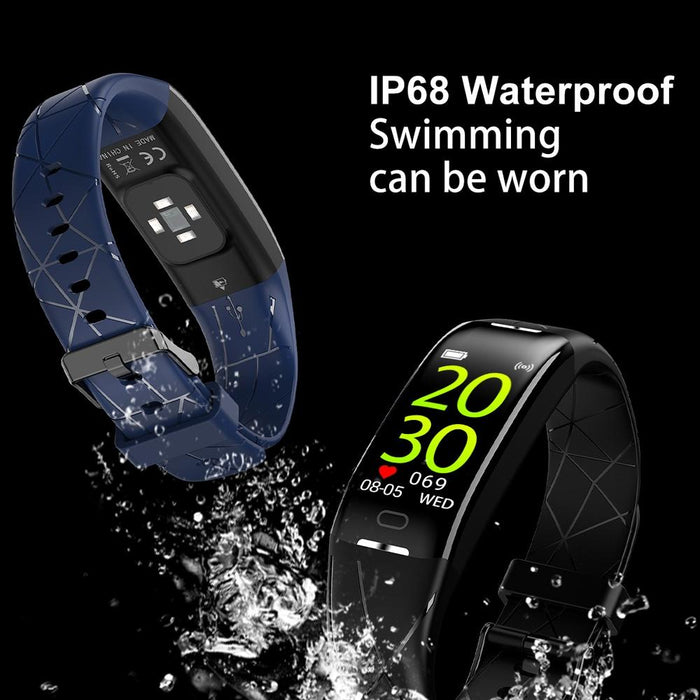 Waterproof Smart Bracelet Call Reminder Heart Rate Monitor