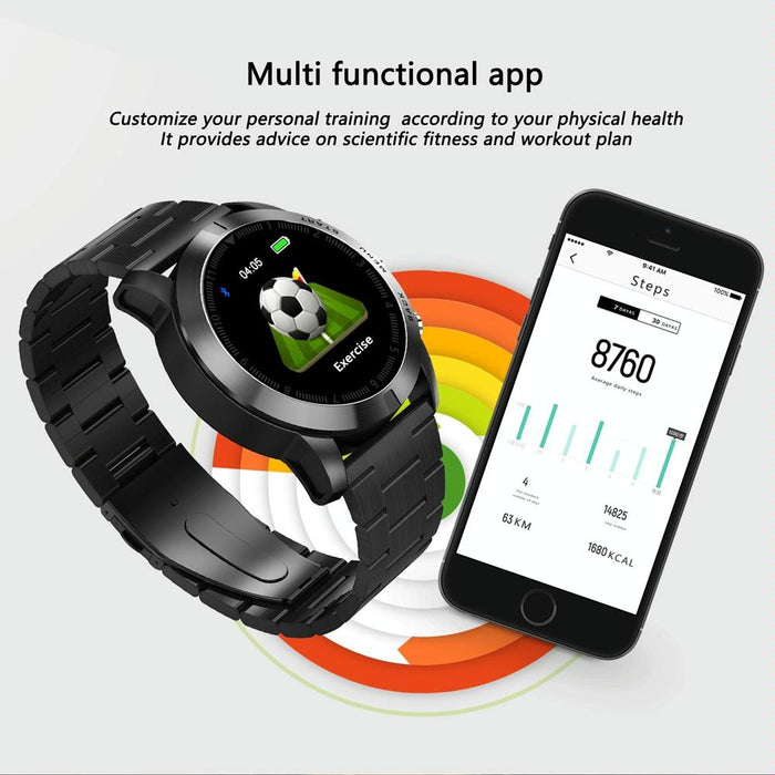 Ip68 Waterproof Smart Bracelet Call Reminder Heart Rate Monitoring