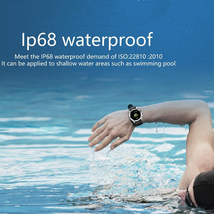 Ip68 Waterproof Smart Bracelet Call Reminder Heart Rate Monitoring