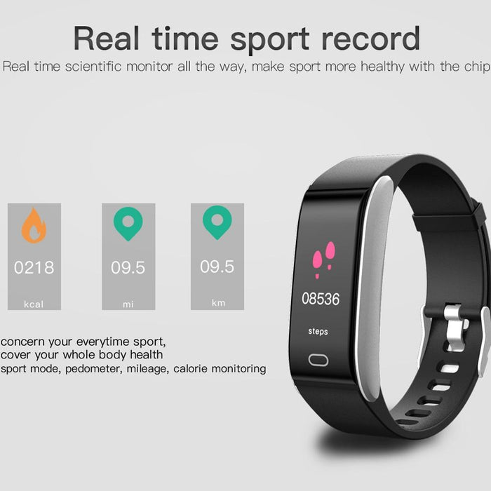 Ips Smart Bracelet Ip67 Waterproof Call/Heart/Bp/Sleep/Sedentary Monitoring