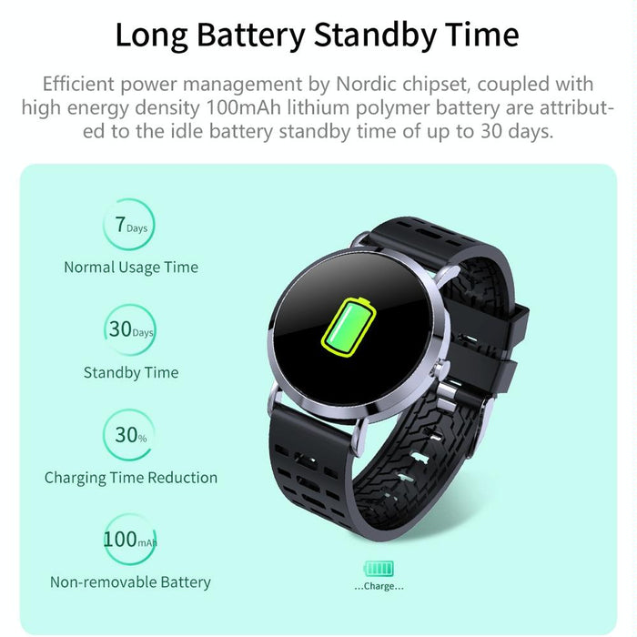 Tn Colour Screen Smart Bracelet Ip67 Waterproof Call/Heart Rate/Sleep/Sedentary Reminder