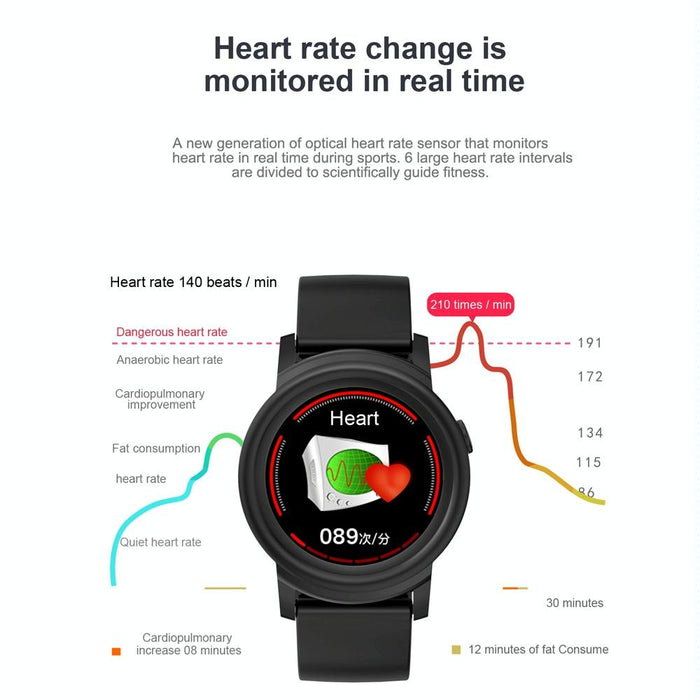 Ips Smart Bracelet Call Reminder Heart Rate Sleep Monitoring