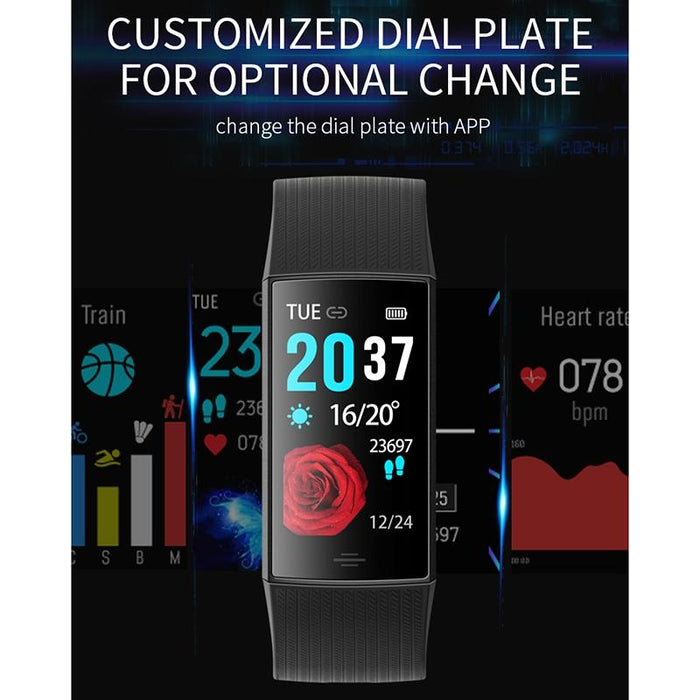 Ips Smart Bracelet Ip67 Waterproof Step/Heart/Sleep Monitoring