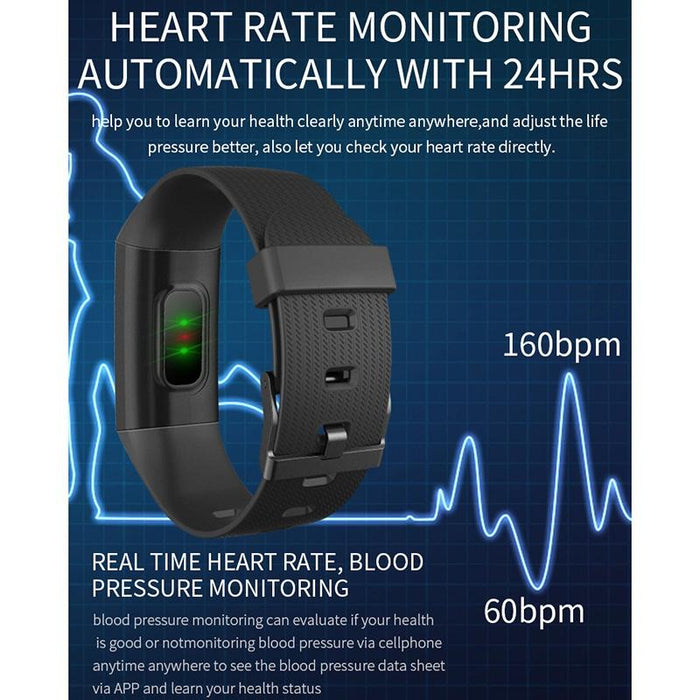 Ips Smart Bracelet Ip67 Waterproof Step/Heart/Sleep Monitoring