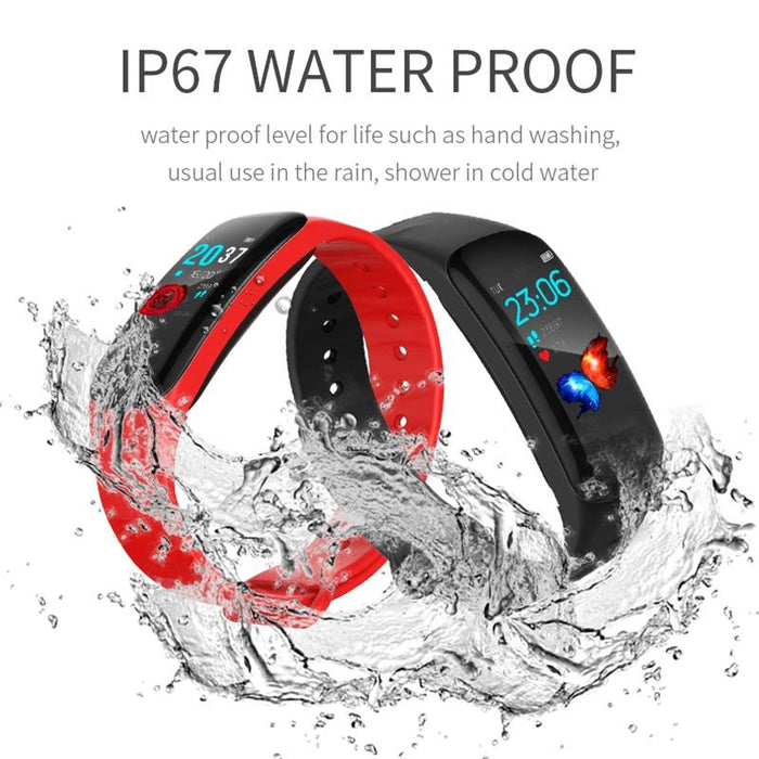 Ips Smart Bracelet Ip67 Waterproof Step/Heart/Sleep Monitoring