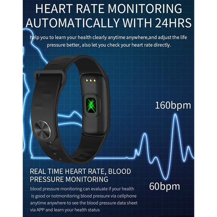 Ips Smart Bracelet Ip67 Waterproof Step/Heart/Sleep Monitoring