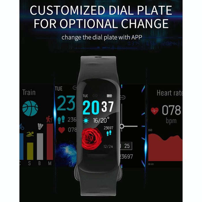 Ips Smart Bracelet Ip67 Waterproof Step/Heart/Sleep Monitoring